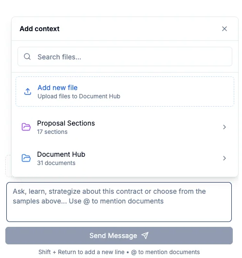 Answer Questions Fast with Context from Your Documents