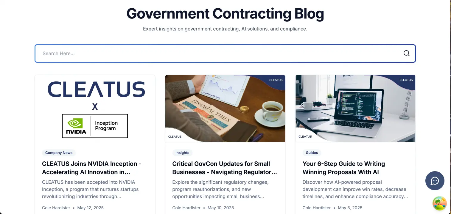 GovCon Blog