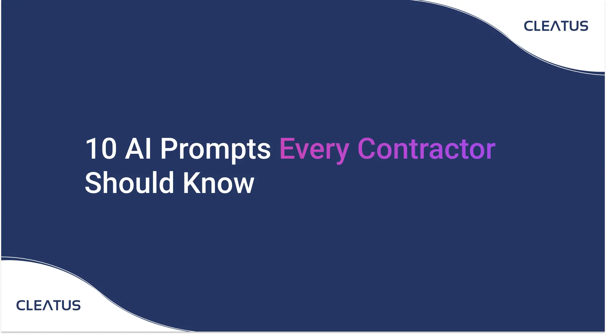 10 AI Prompts Every Government Contractor Should Know