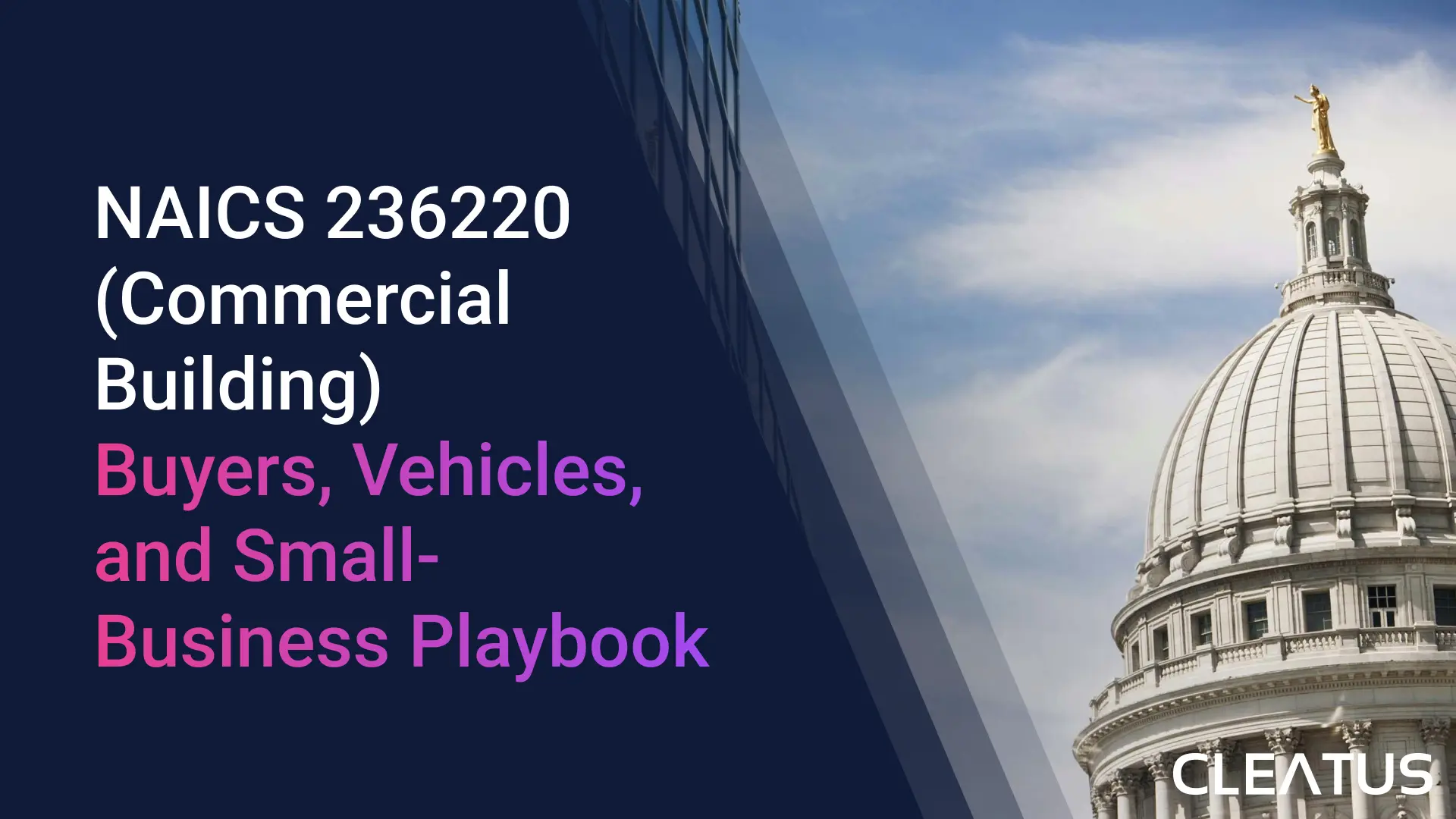 NAICS 236220 (Commercial Building) - Buyers, Vehicles, and Small-Business Playbook