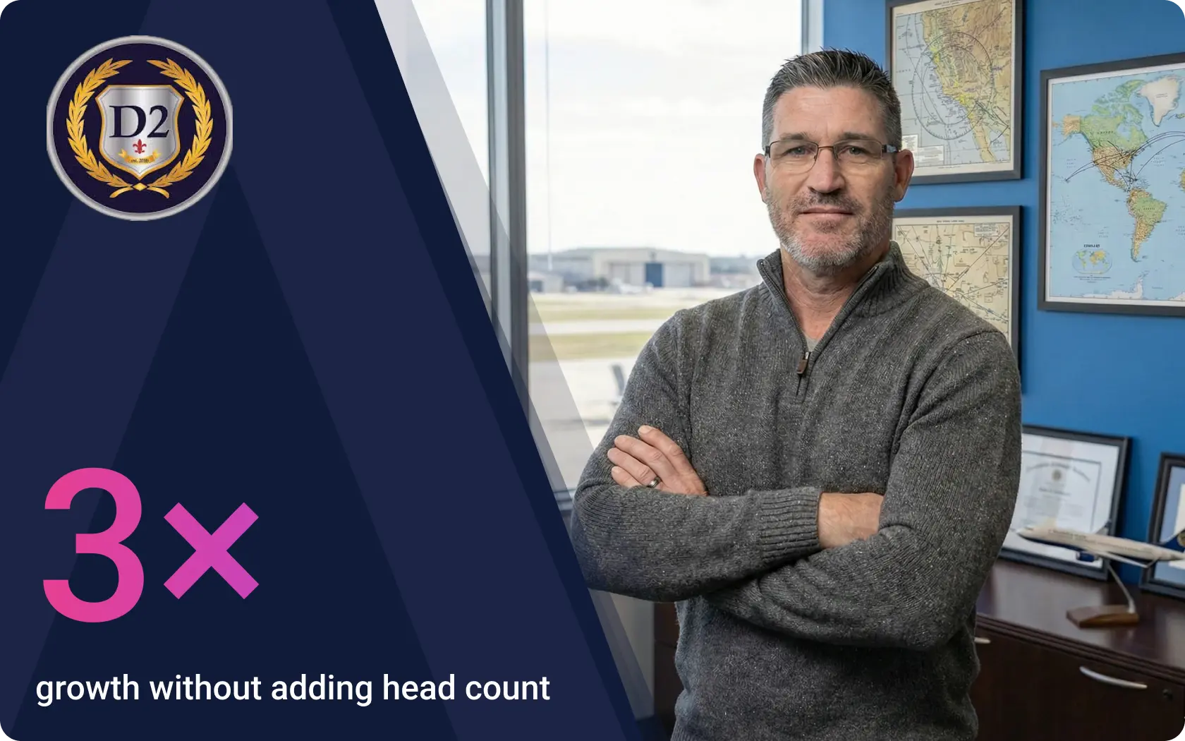 D2 Government Solutions - 3x Growth with Same Team