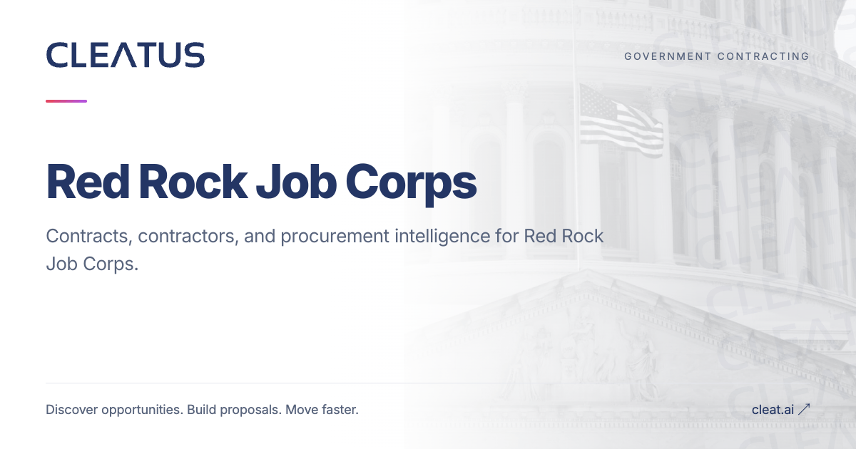 Red Rock Job Corps | CLEATUS