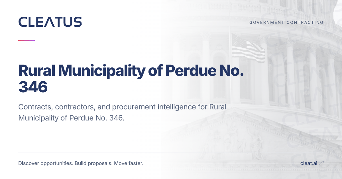 Rural Municipality of Perdue No. 346 | CLEATUS
