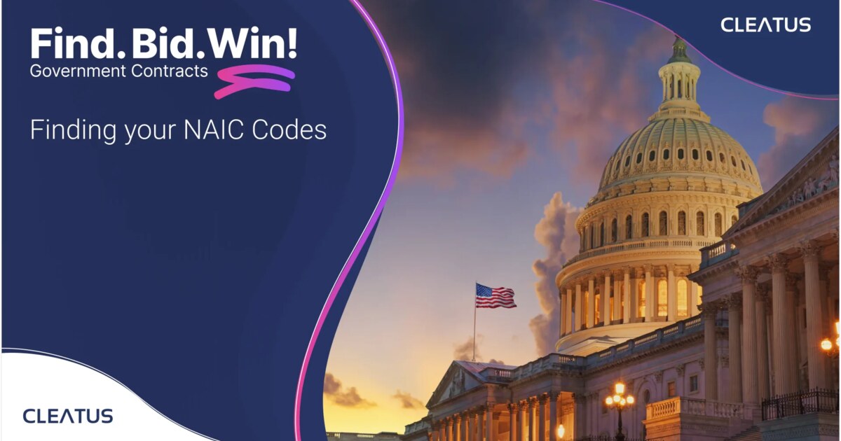 Finding Your NAICS Codes | CLEATUS