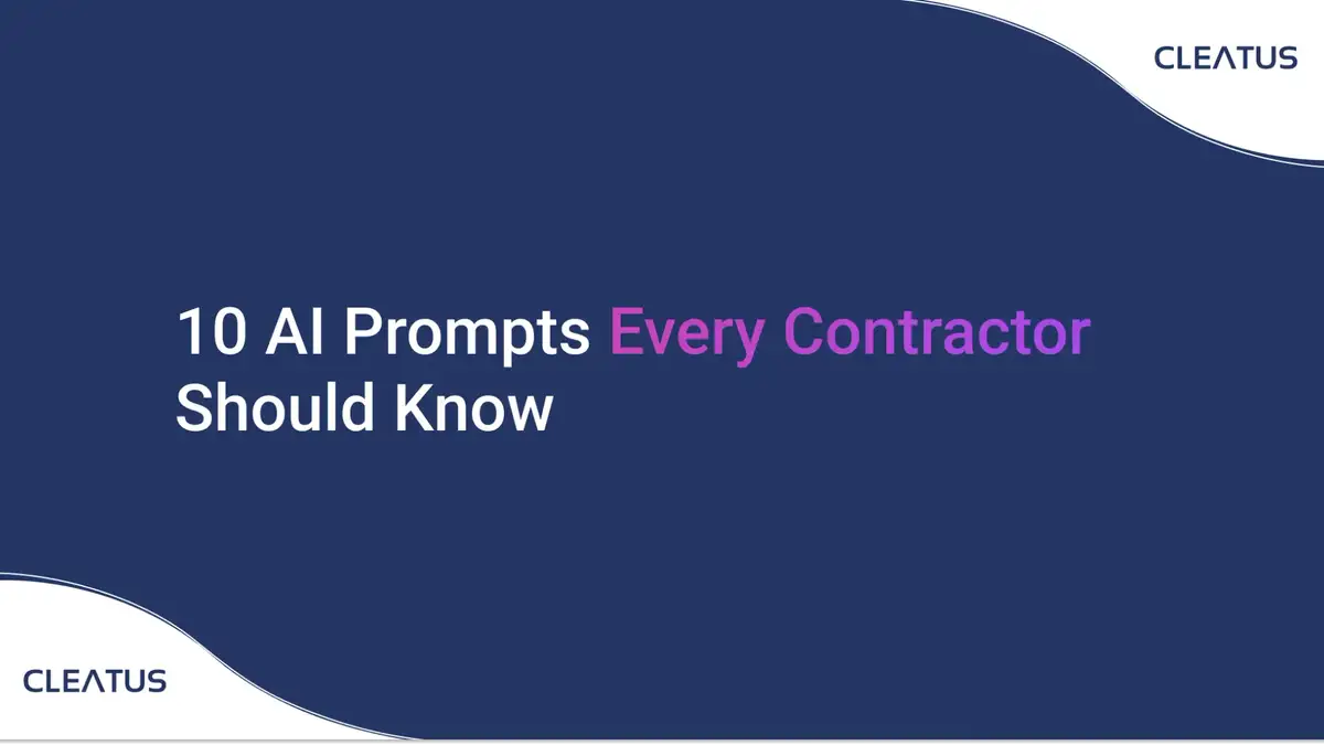 10 AI Prompts Every Government Contractor Should Know