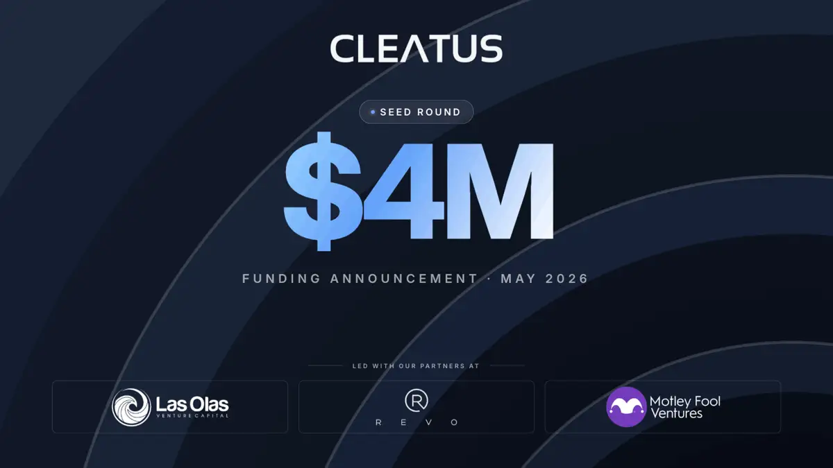 CLEATUS Raises $4M Seed to Make Government Contracting Accessible to Every Small Business
