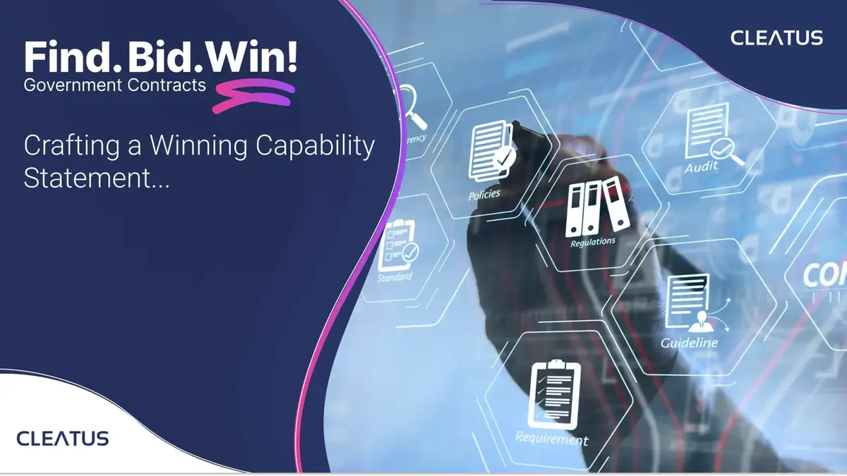 Crafting an Effective Capability Statement with CLEATUS for Government Contracts