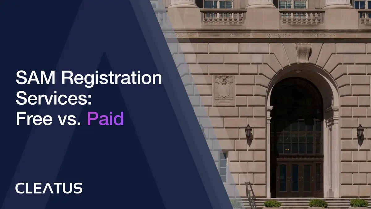 SAM Registration Services: Cost vs. Doing It Free