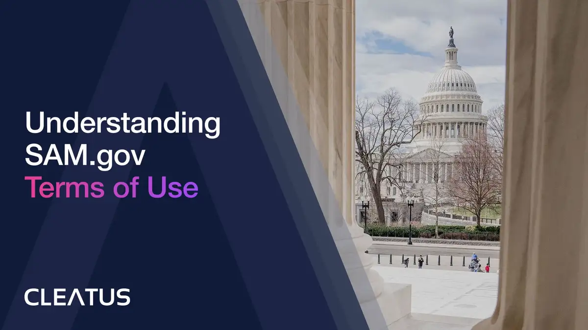 Understanding SAM.gov Terms of Use