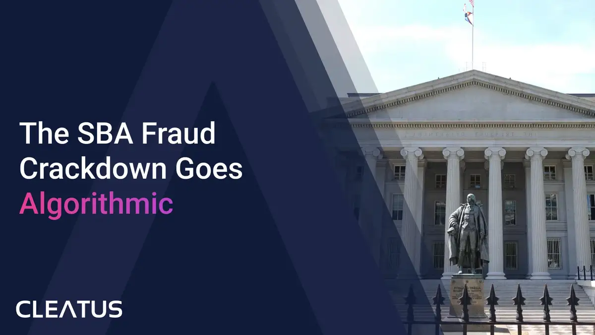 The SBA Fraud Crackdown Goes Algorithmic: 150,000 Suspensions, $22 Billion to Treasury, and Palantir on the Case