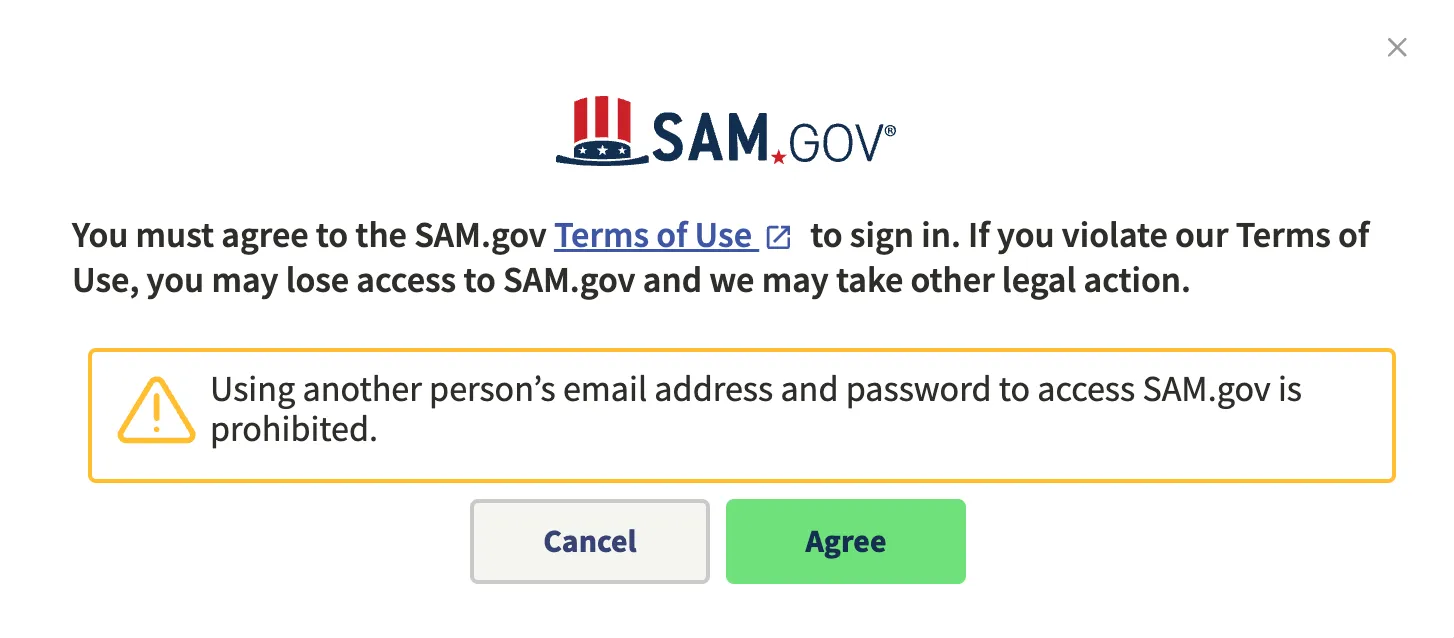 Step 3: Accept Terms
