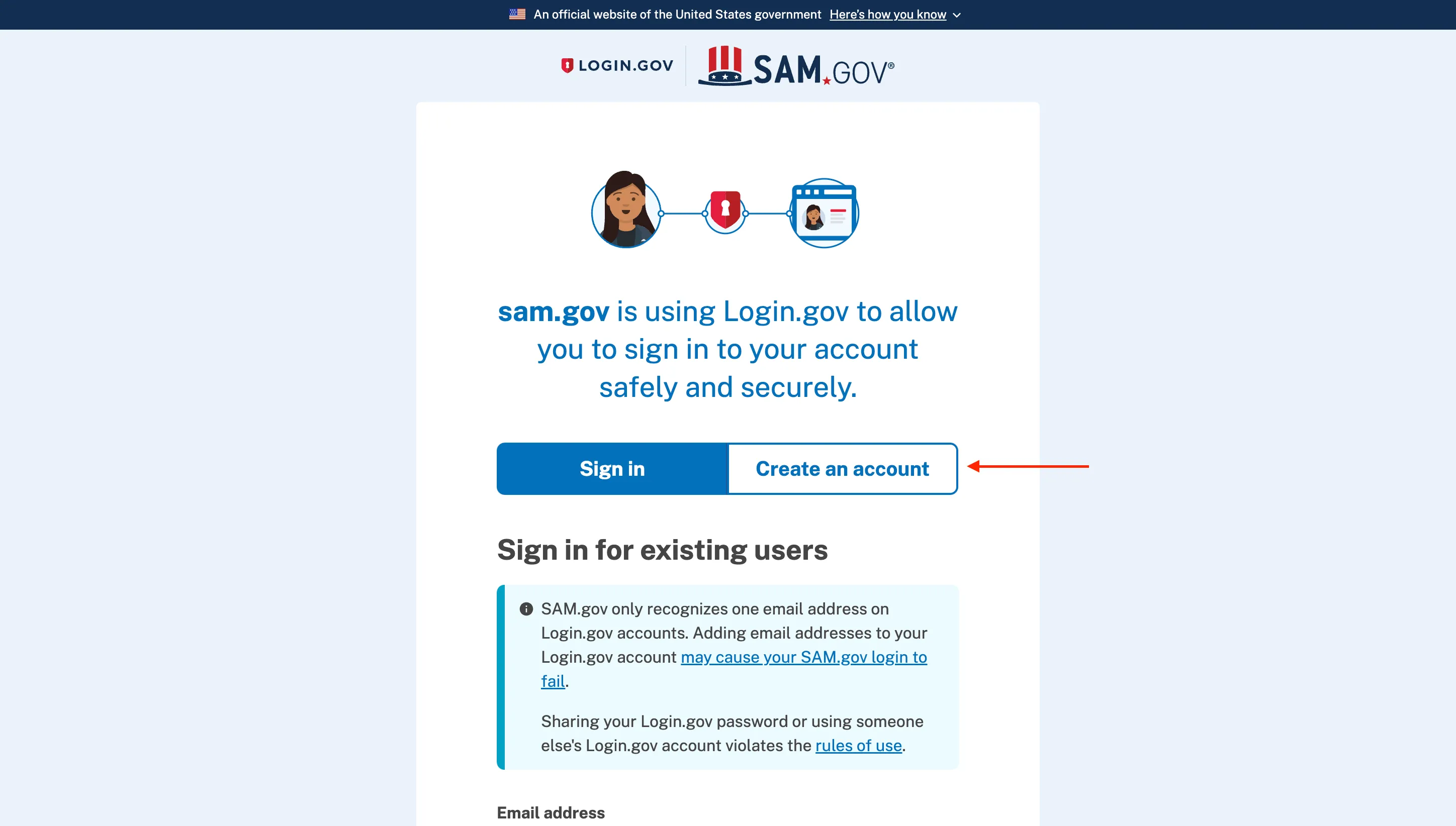 Step 4: Create Account