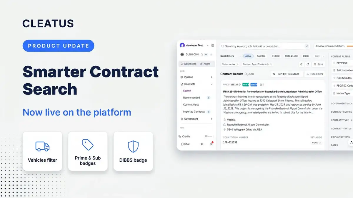 Spot the right contracts at a glance in Contract Search 🎯