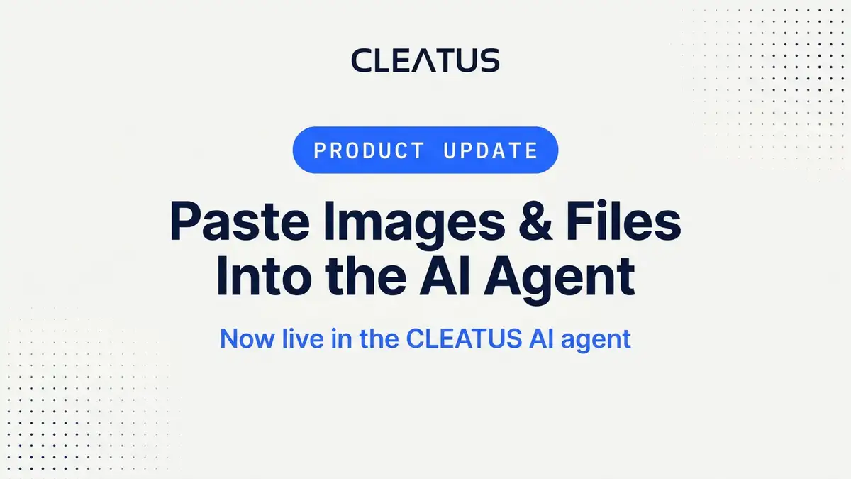 Paste images and files right into the AI agent 📎