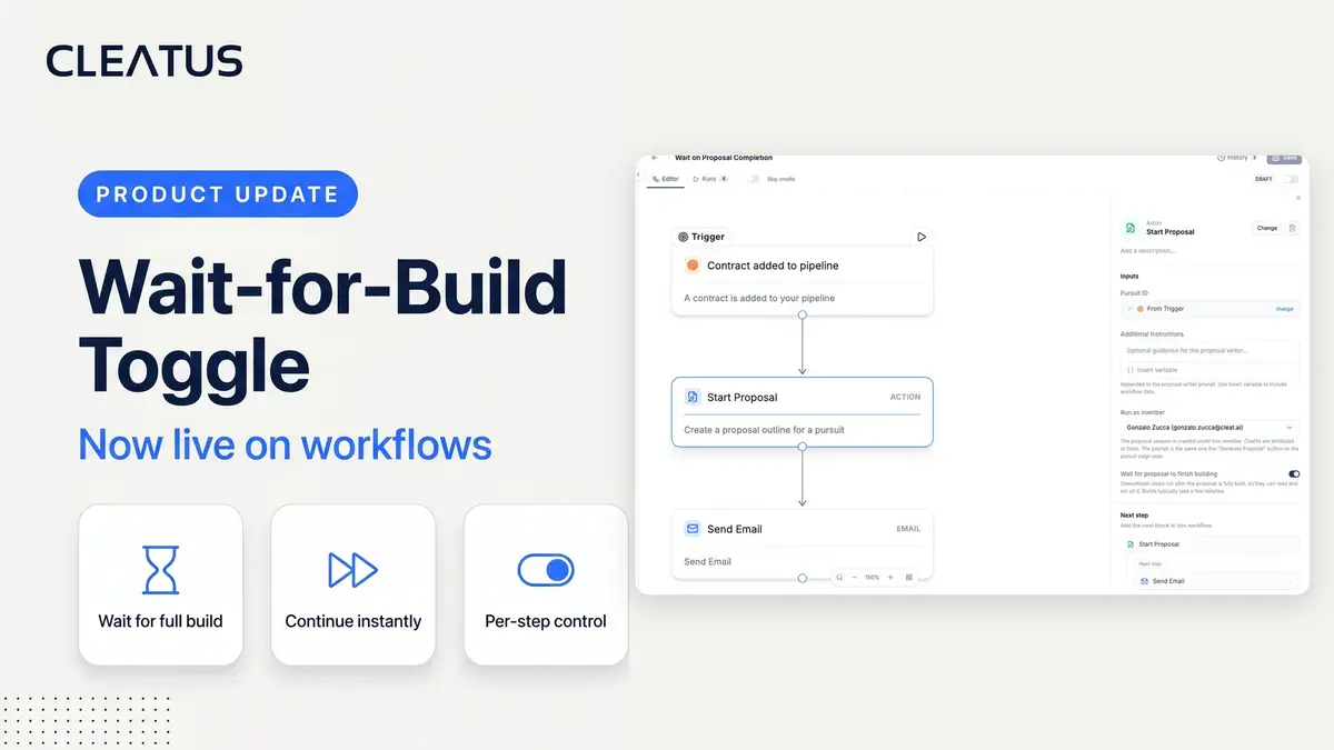 Choose when your workflow waits for a proposal to finish ⏸️