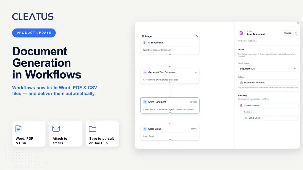 Turn any workflow into a document factory with Document Generation π