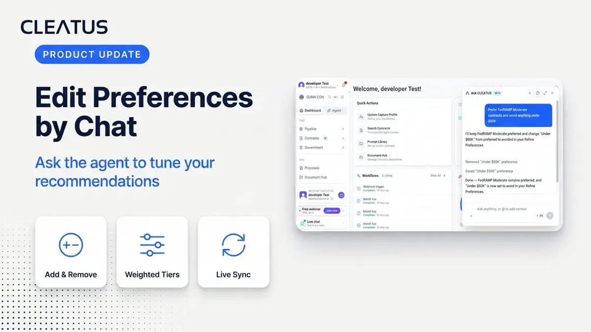Edit your Refine Preferences right from chat 🧠