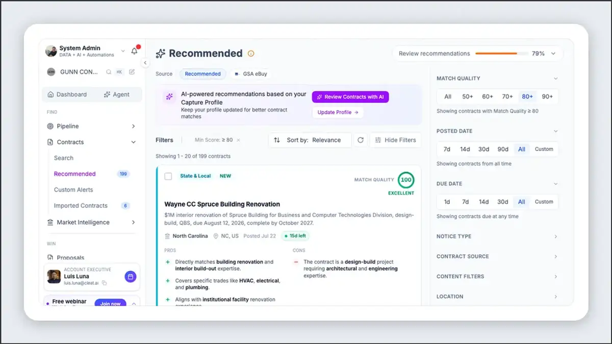 Smarter contract recommendations for everyone 🧠