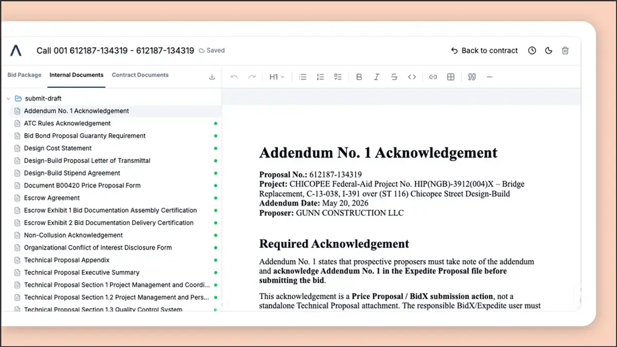 Find every proposal document without leaving the writer π