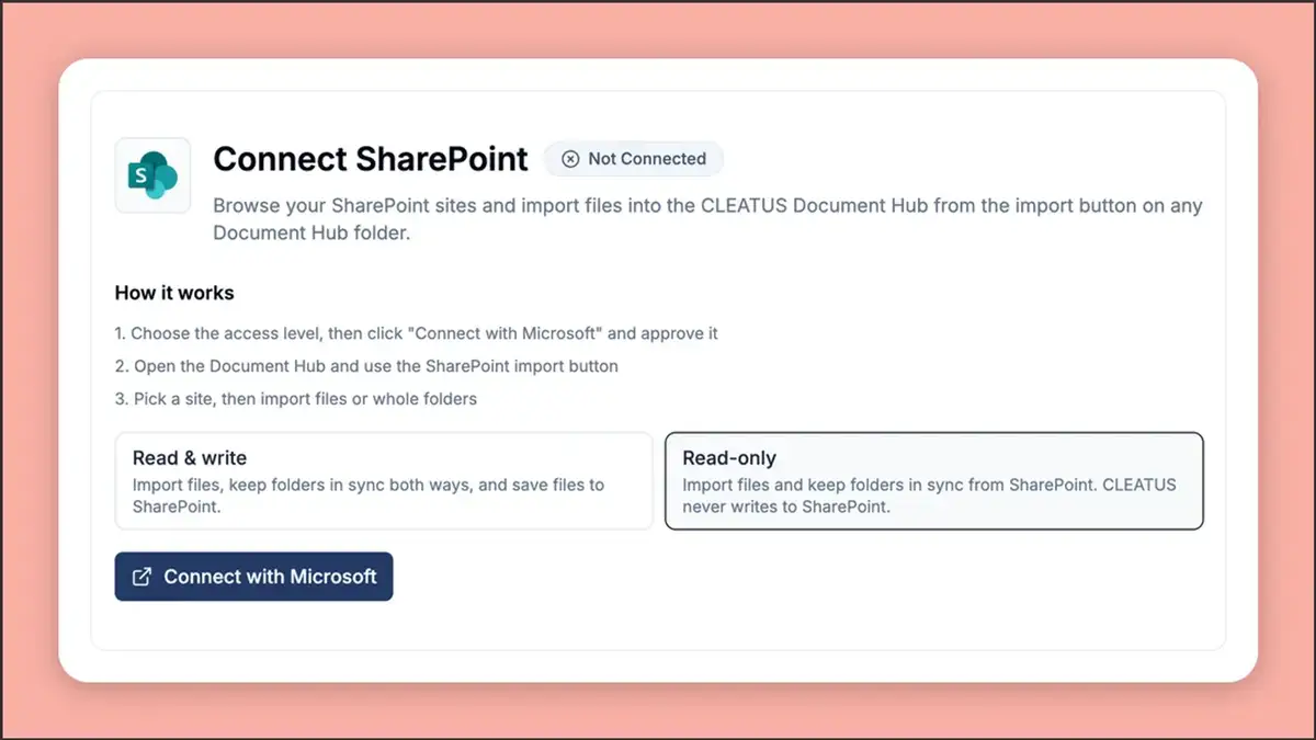 Keep SharePoint synced without write access 🔒