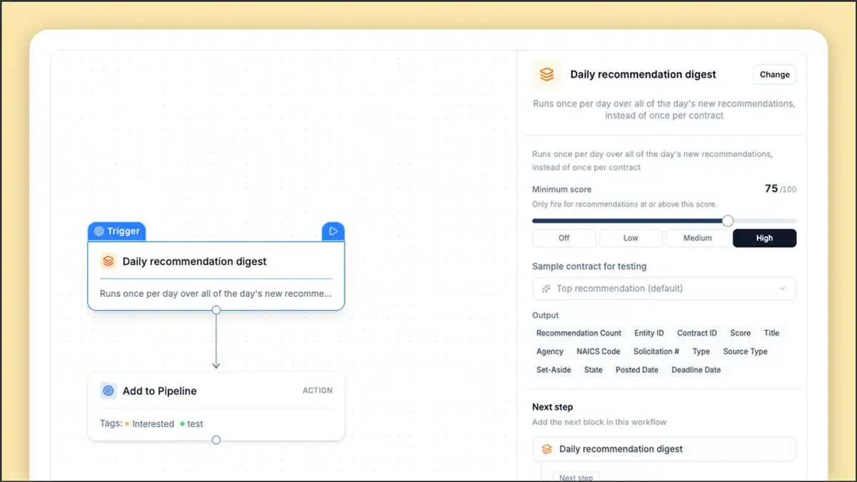 Get one clear email for your new recommendations ๐ฌ