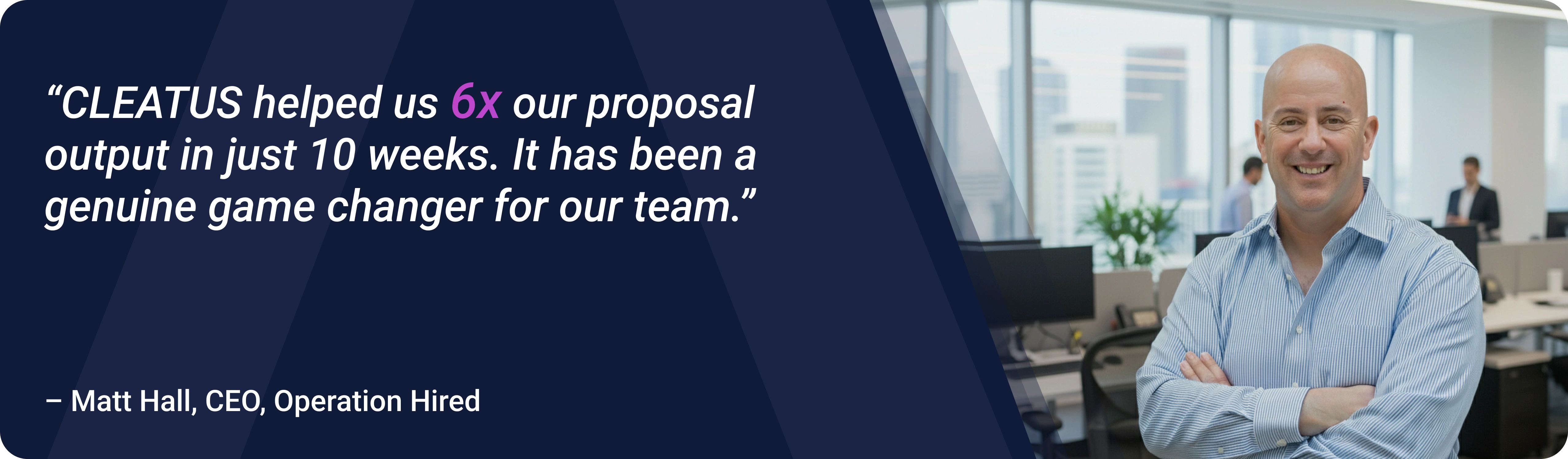 Operation Hired - CLEATUS Success Story